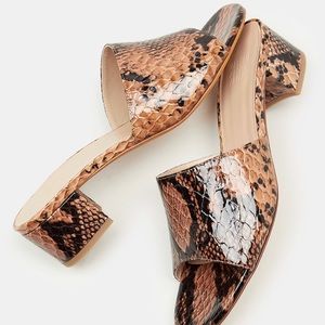 Maryam Nassir Zadeh Snakeskin sandals